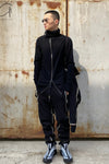 Boris Bidjan Saberi stitched object dyed casual pants AW21 P9.1 ST F0406C
